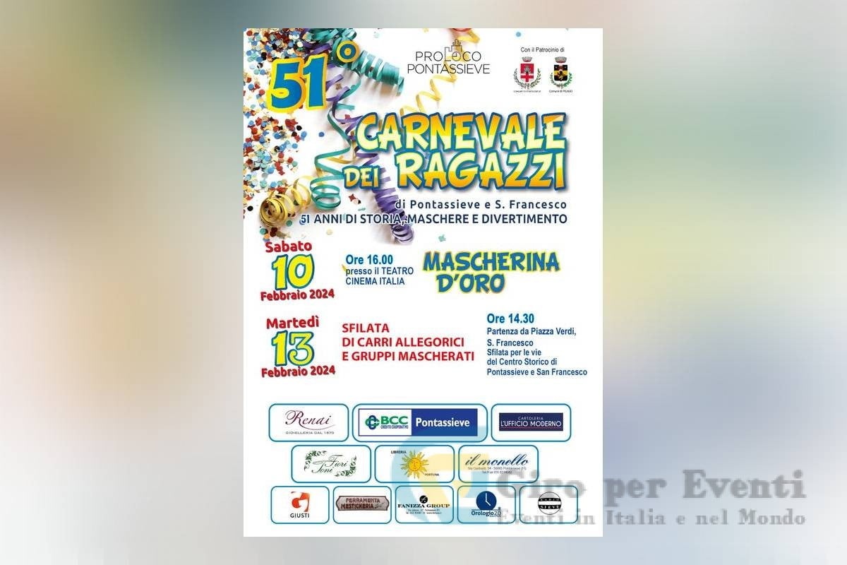 Carnevale dei Ragazzi di Pontassieve