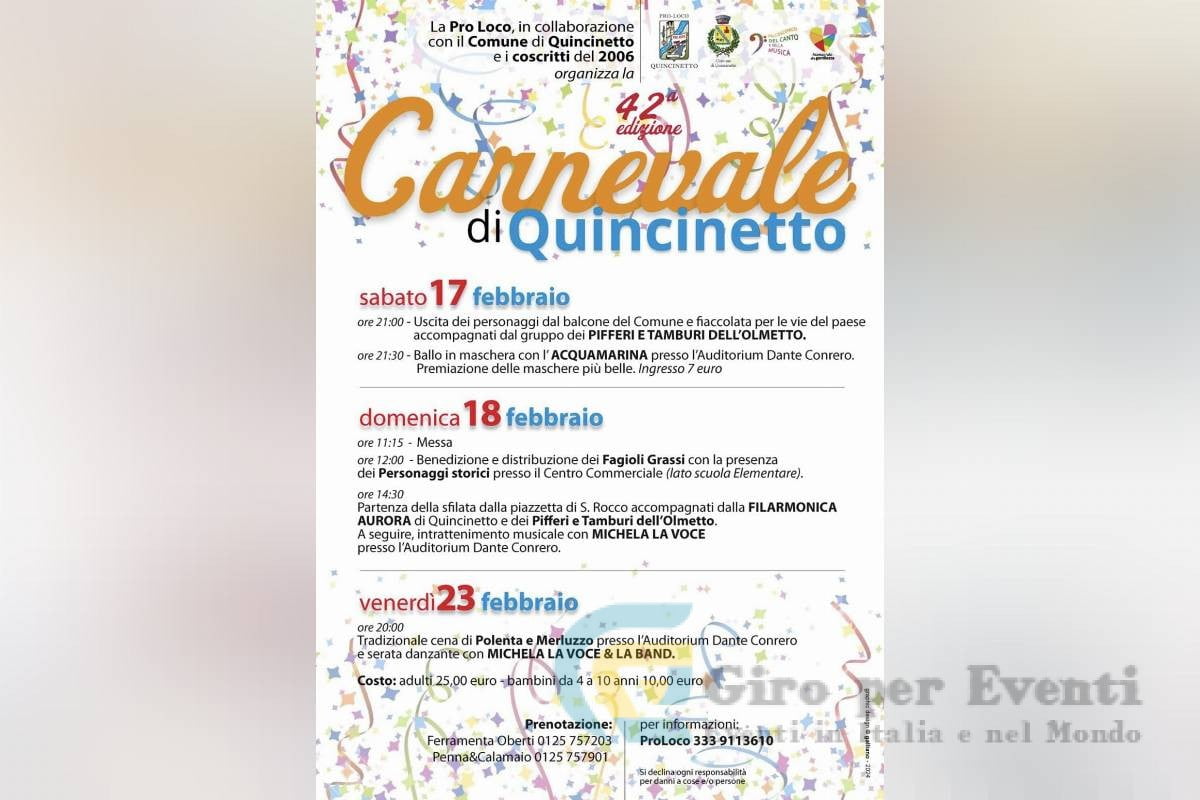 Carnevale di Quincinetto