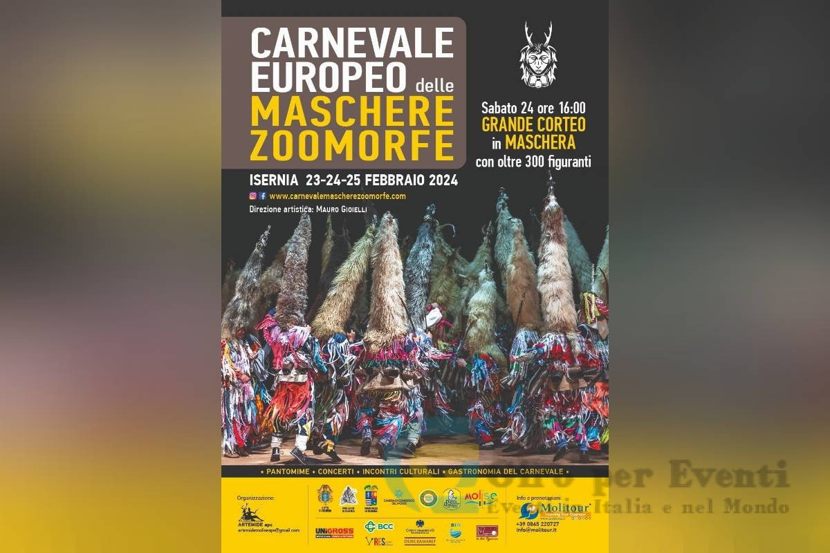 Carnevale Europeo delle Maschere Zoomorfe a Isernia