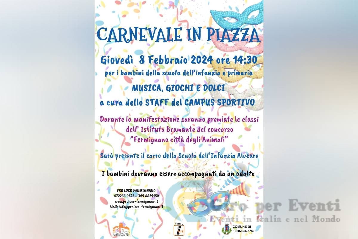 Carnevale in Piazza a Fermignano