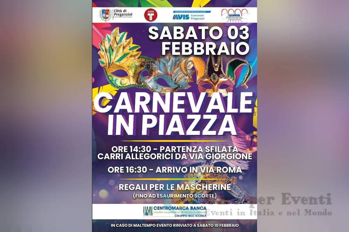 Carnevale in Piazza a Preganziol