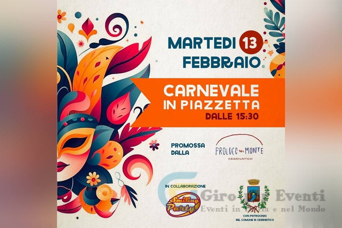 Carnevale in Piazzetta a Cesenatico