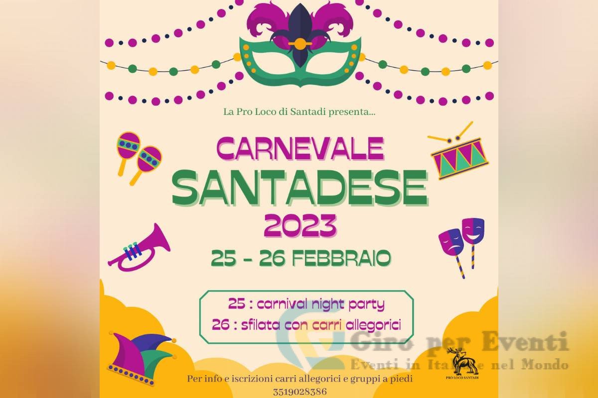 Carnevale Santandese banner