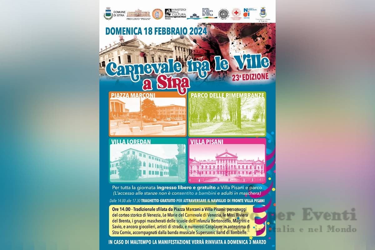 Carnevale tra le Ville a Stra