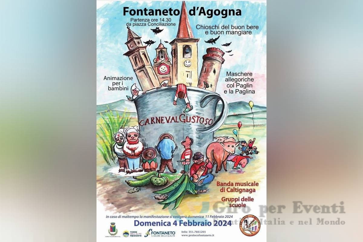 CarnevalGustoso a Fontaneto d'Agogna