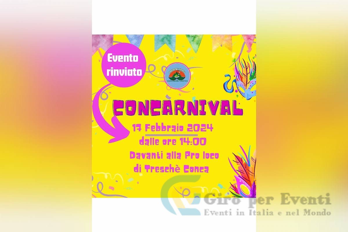 Concarnival a Treschè Conca banner