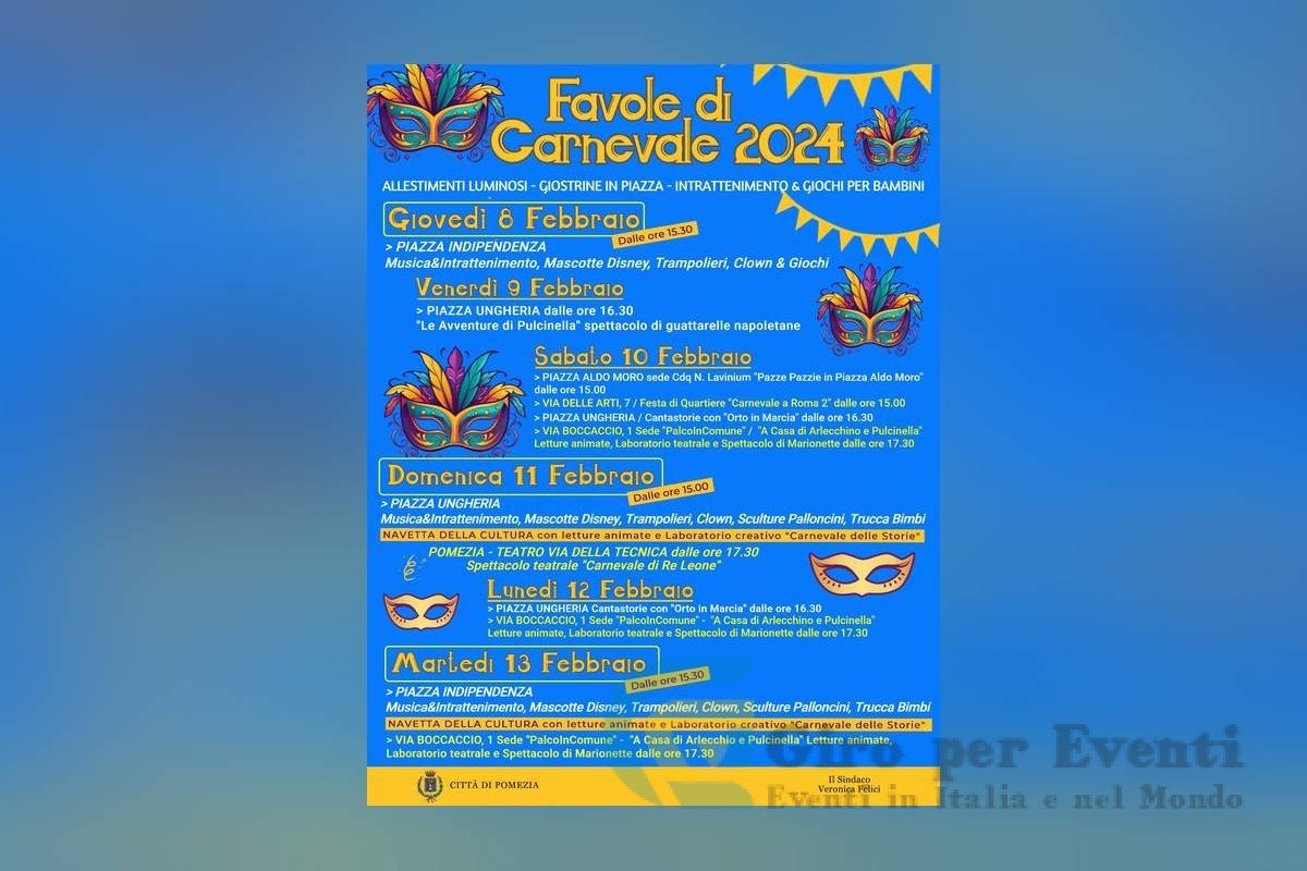 Favole di Carnevale a Pomezia