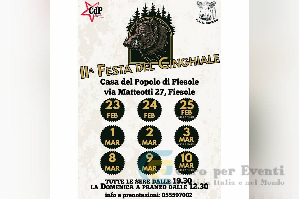 Festa del Cinghiale a Fiesole