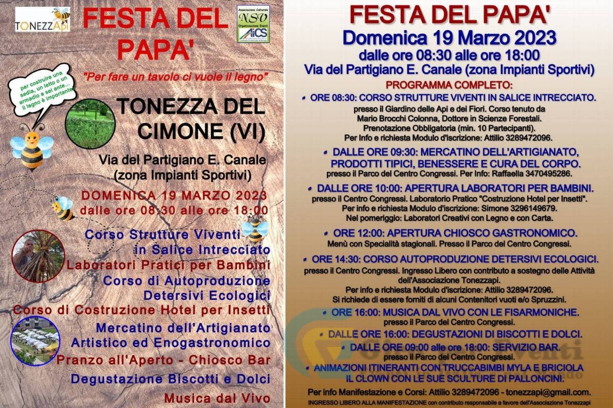 Festa del Papà a Tonezza del Cimone