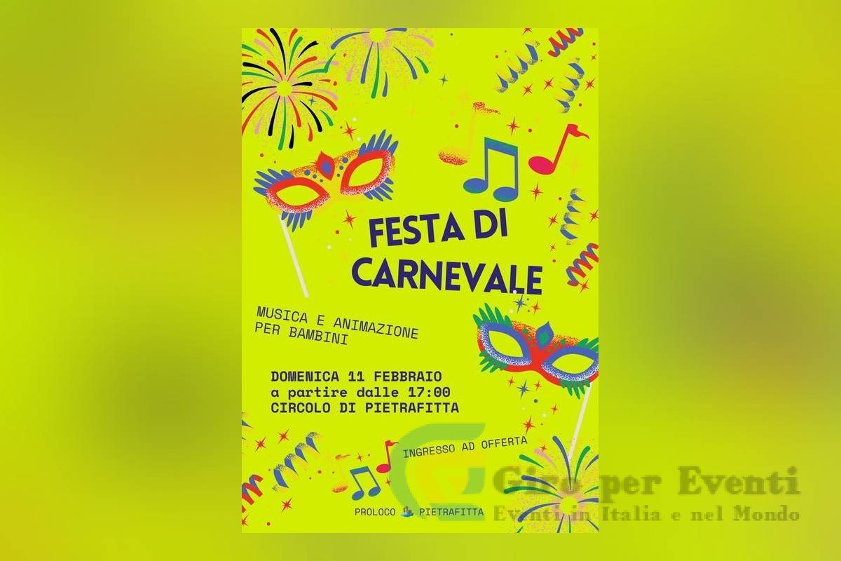 Festa di Carnevale a Pietrafitta