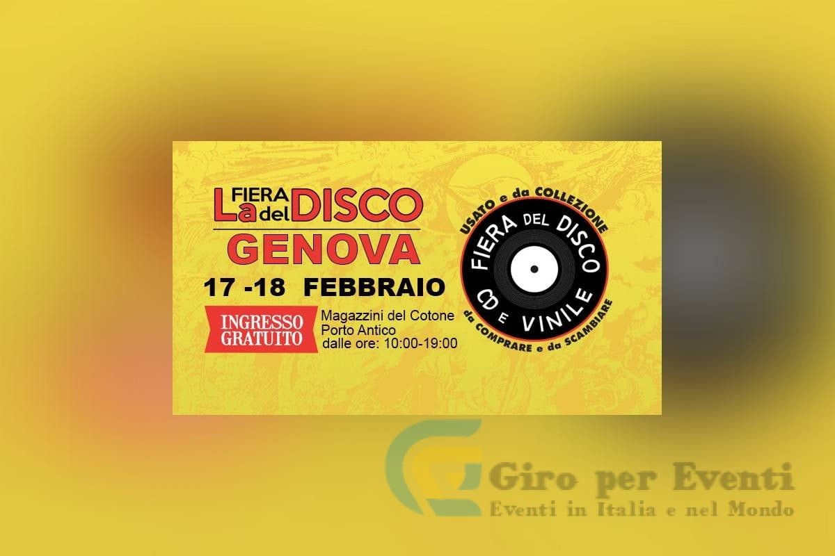 Fiera del Disco Genova