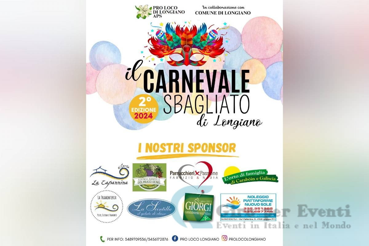 Il Carnevale Sbagliato di Longiano banner