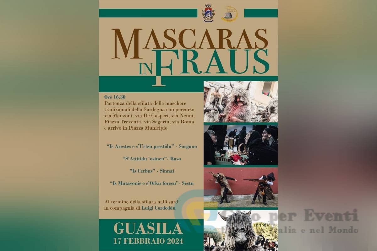 Mascaras in Fraus a Guasila