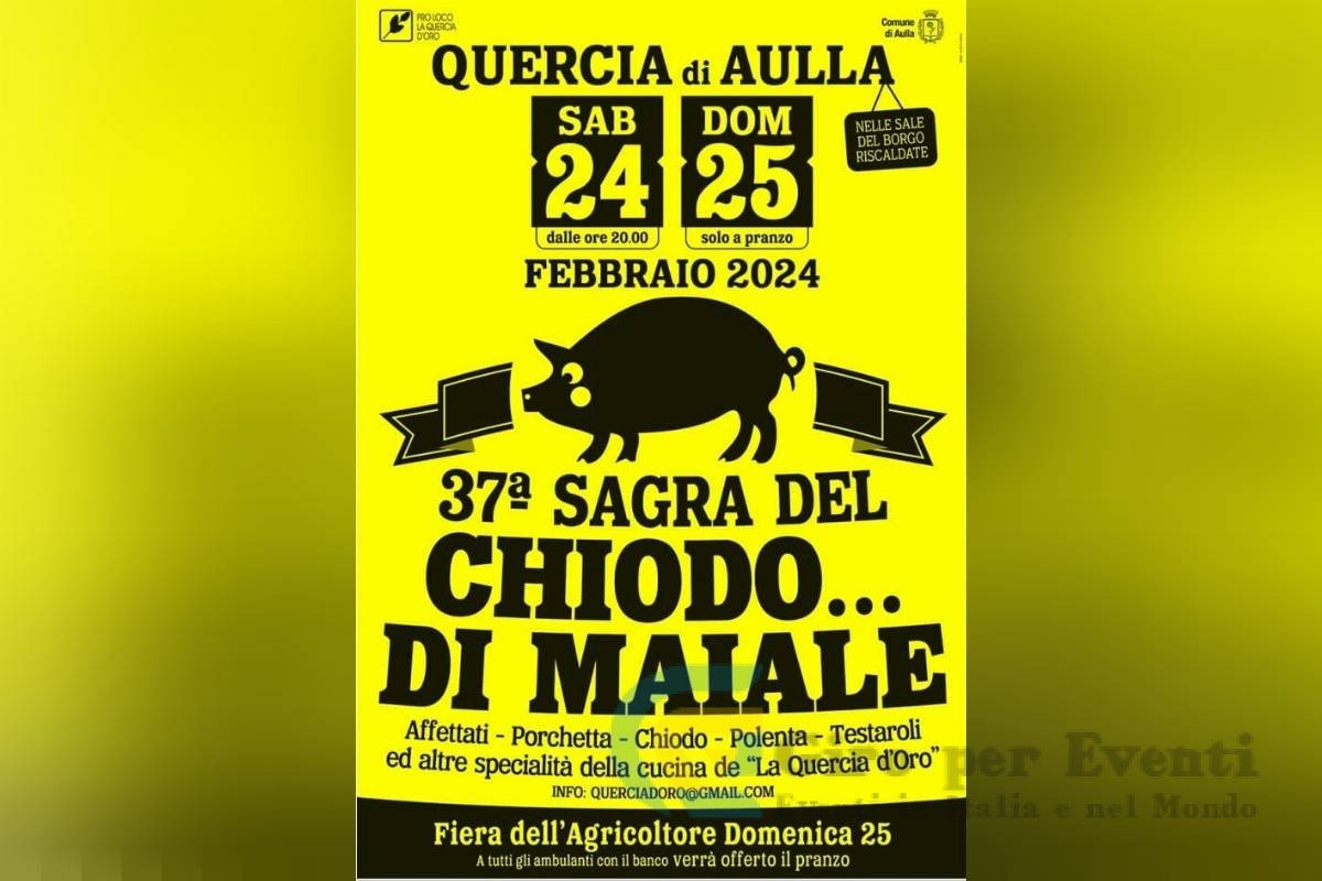 Sagra del Chiodo di Maiale a Quercia di Aulla