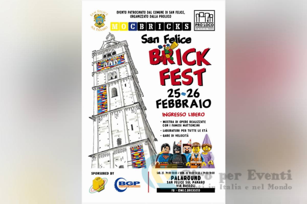 San Felice Brick Fest a San Felice Sul Panaro