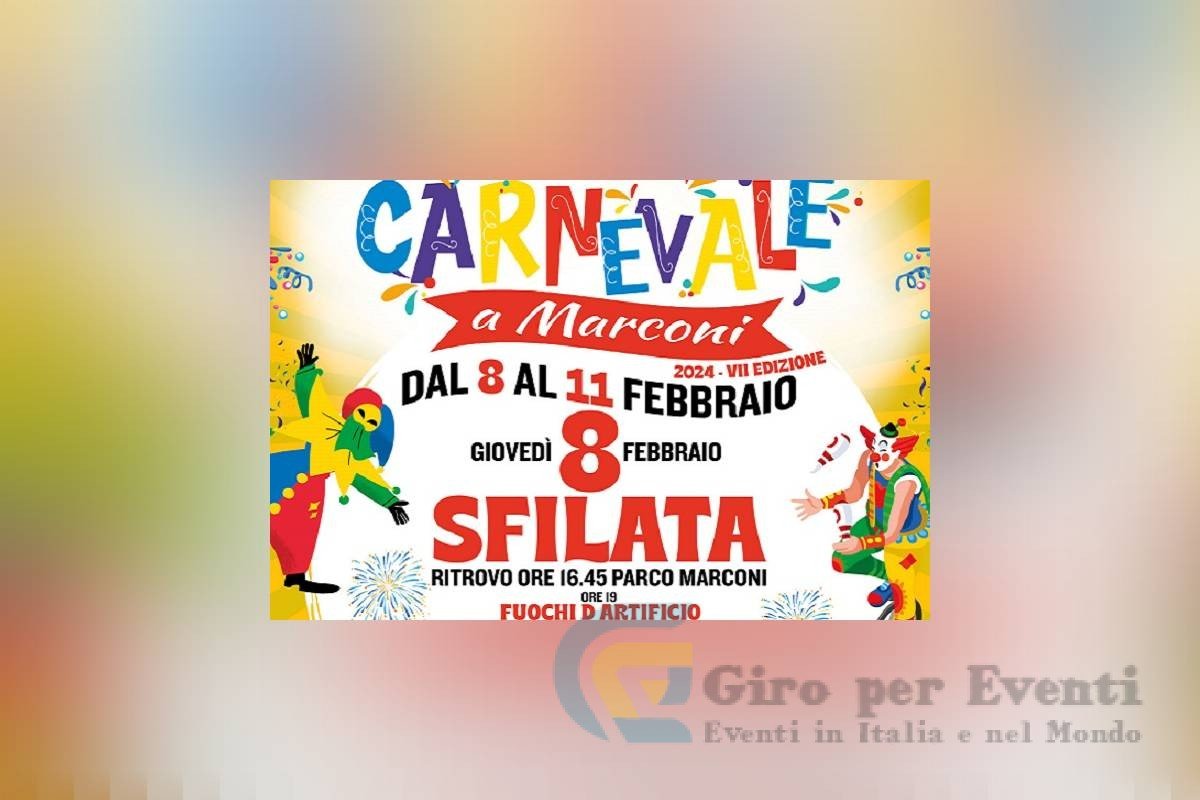 Sfilata di Carnevale a Marconi Roma