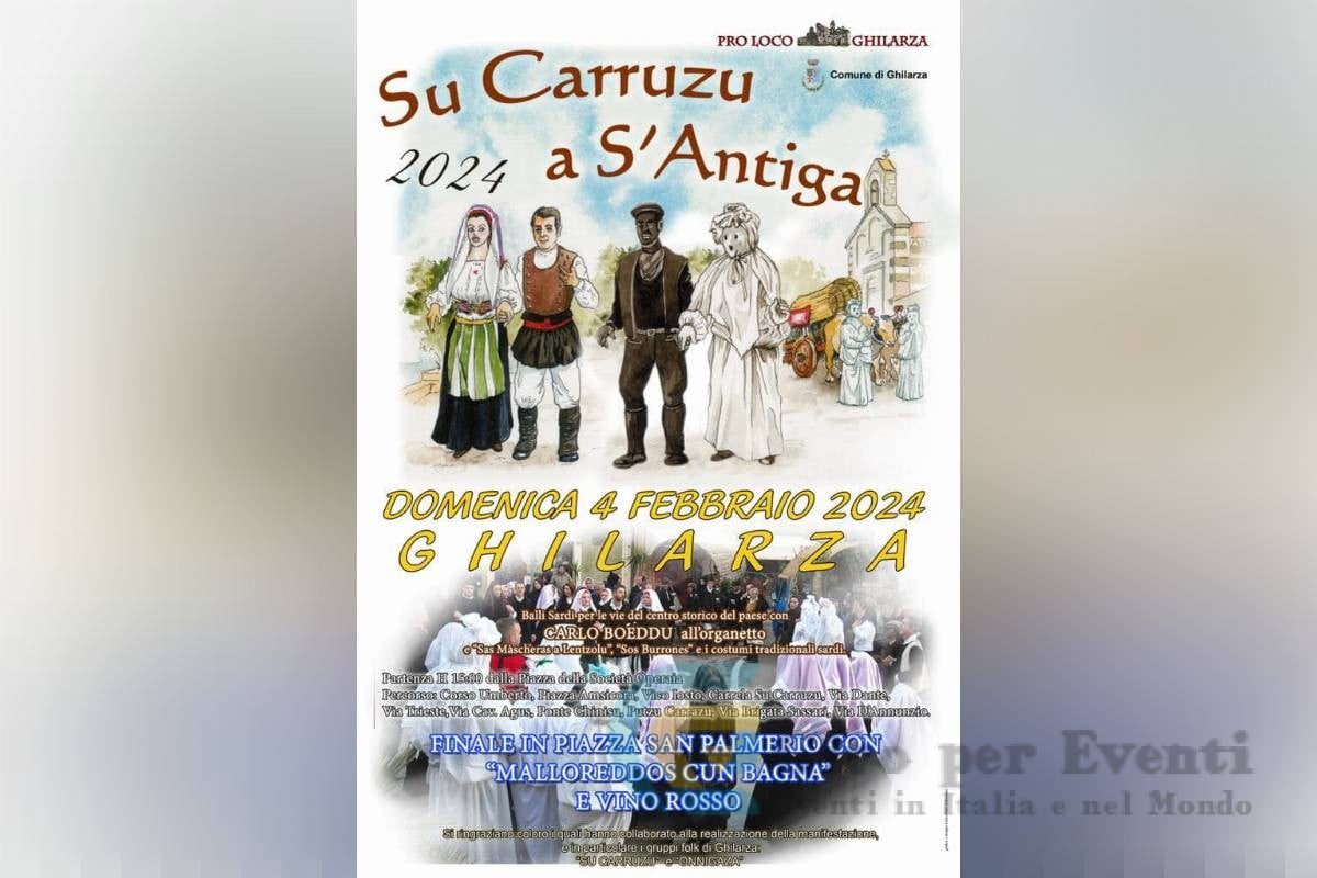 Su Carruzu a S'Antiga a Ghilarza