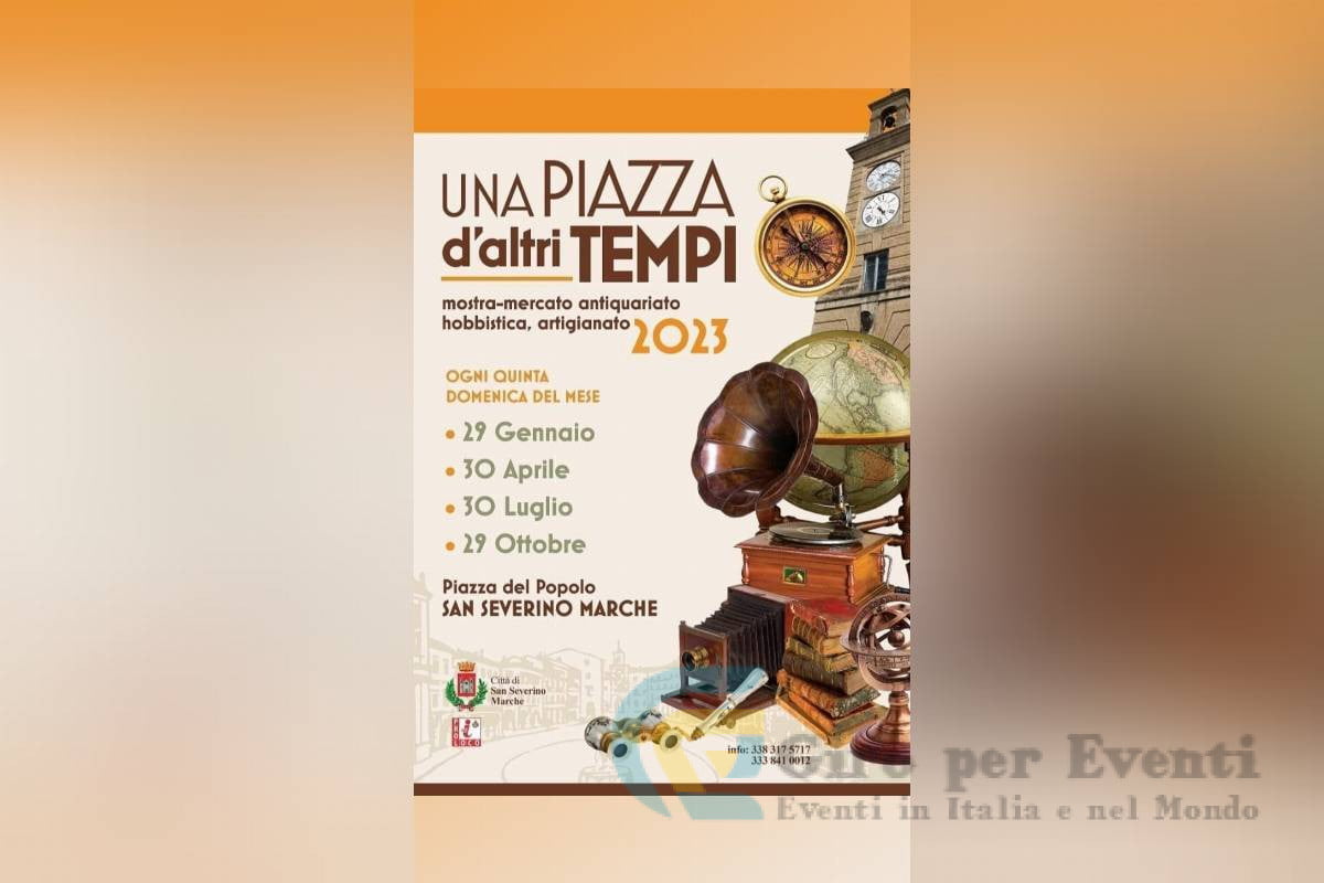 Una Piazza d'altri Tempi a San Severino Marche