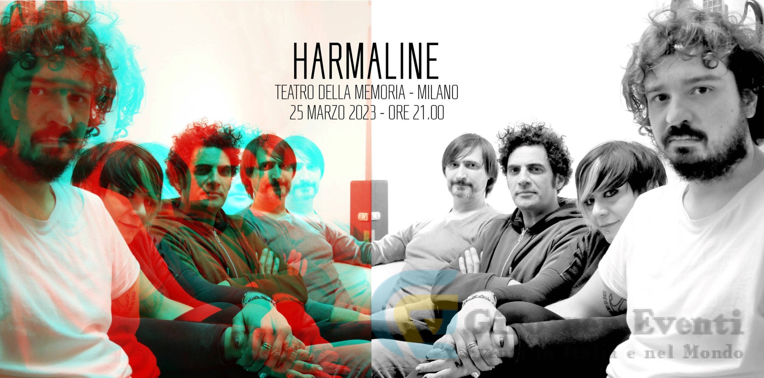 Harmaline Live al Teatro della Memoria di Milano