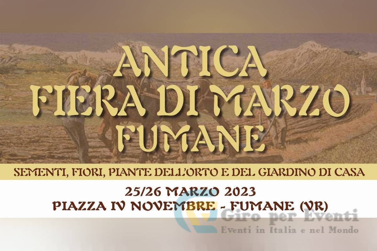 Antica Fiera di Marzo a Fumane