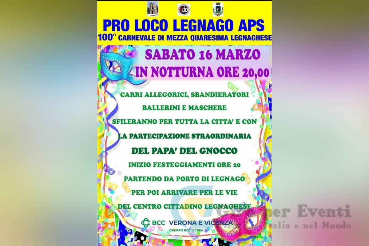 Carnevale di Mezza Quaresima a Legnago