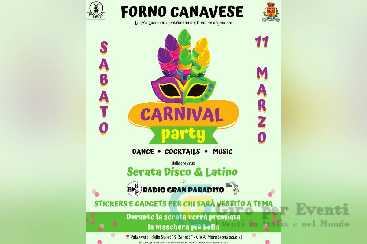 Carnival Party a Forno Canavese