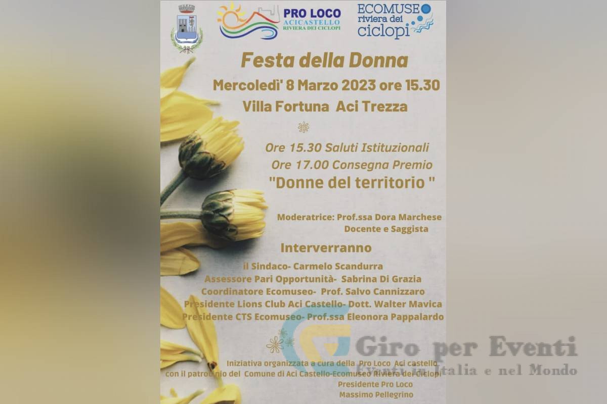 Festa della Donna ad Aci Trezza