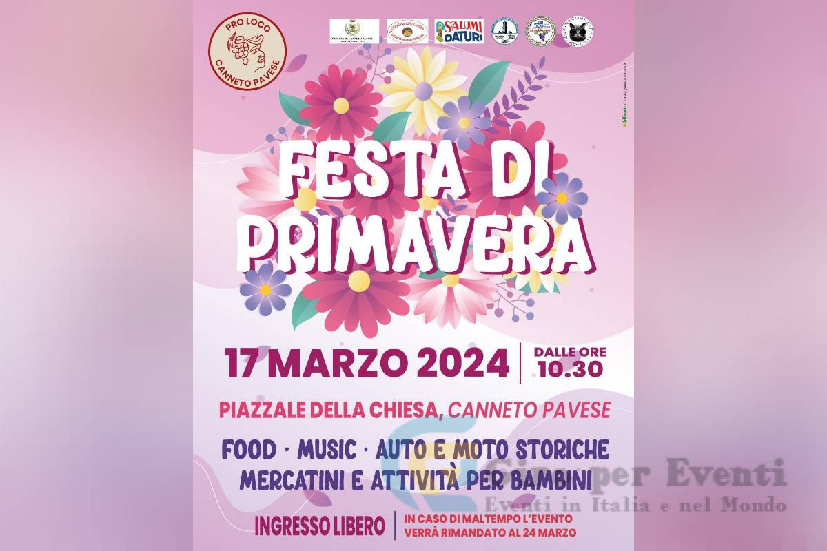 Festa di Primavera a Canneto Pavese