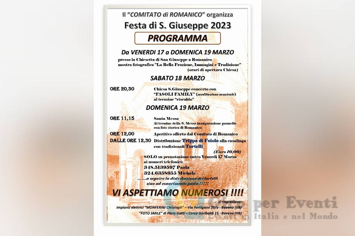 Festa di San Giuseppe a Baveno