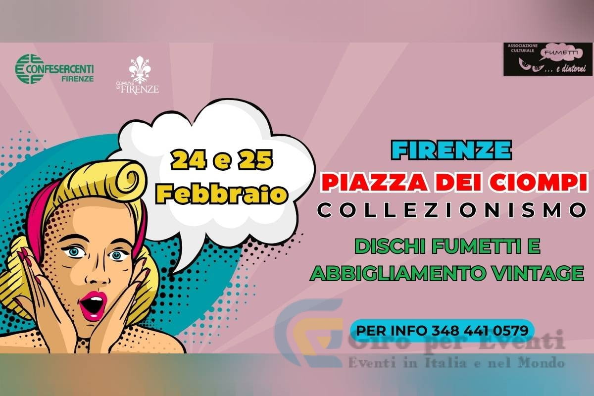 Fiera di Vinili, Fumetti, Vintage e Modernariato a Firenze