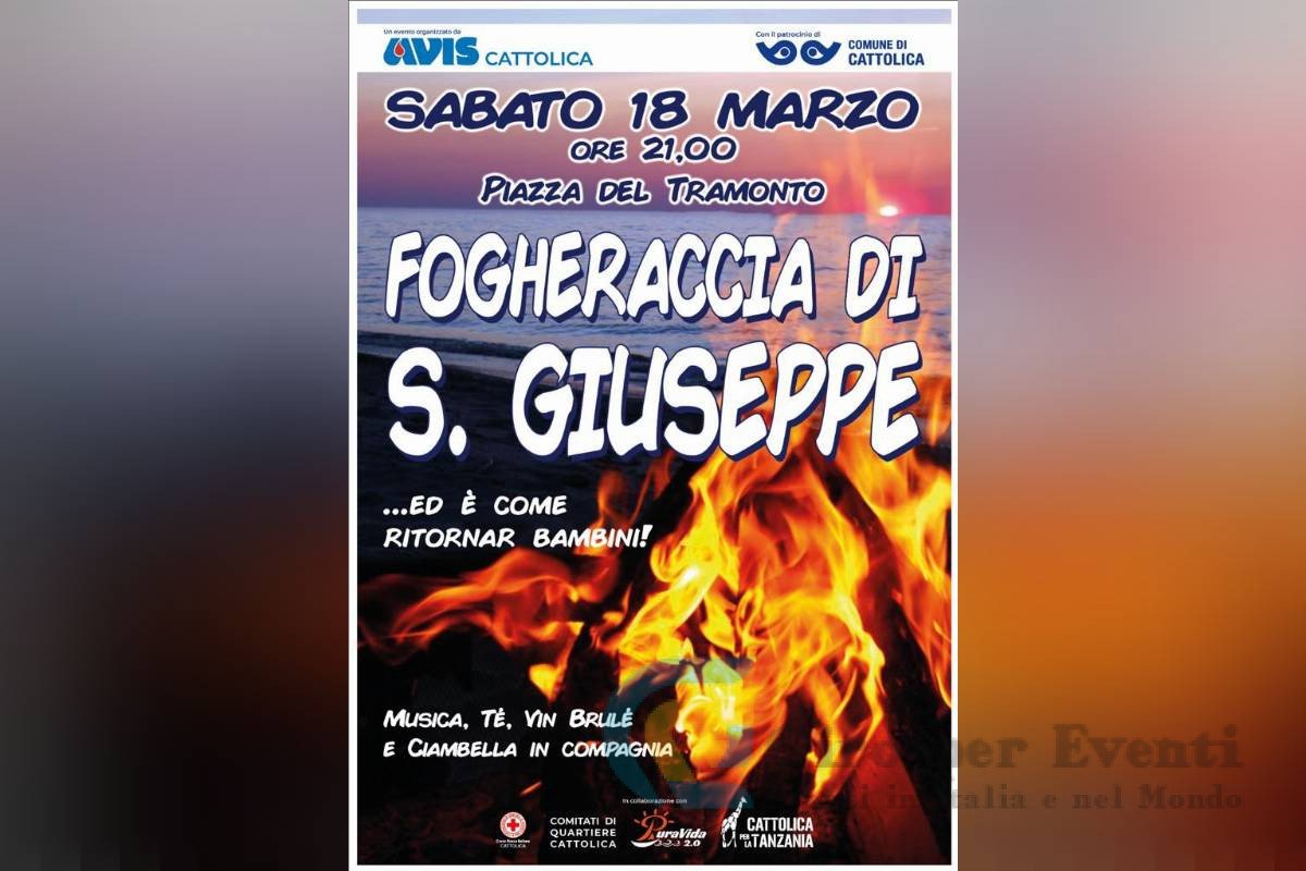 Fogheraccia di San Giuseppe a Cattolica