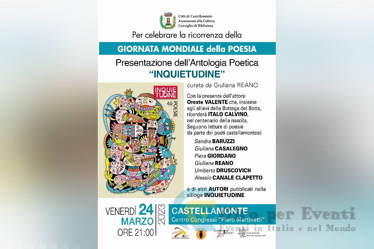 Giornata Mondiale della Poesia a Castellamonte