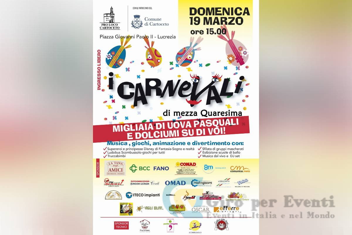 I Carnevali di Mezza Quaresima a Lucrezia