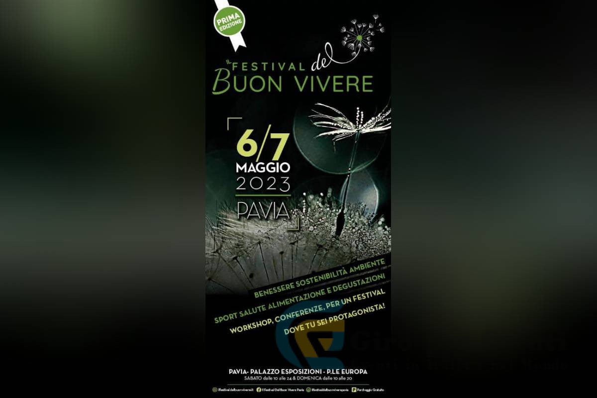 Il Festival del Buon Vivere a Pavia