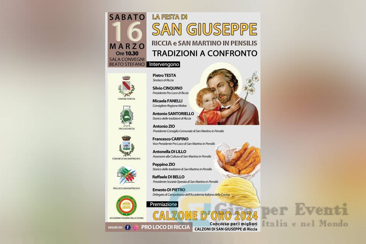 La Festa di San Giuseppe a Riccia