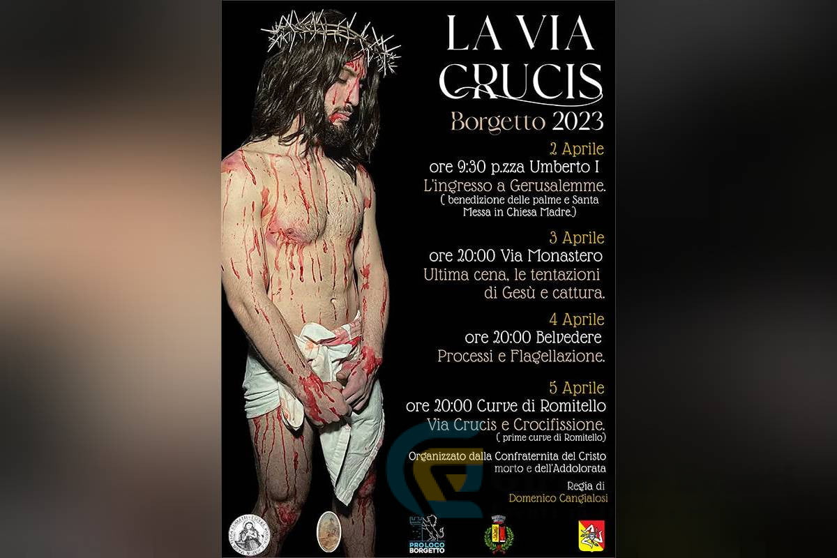 La Via Crucis a Borgetto