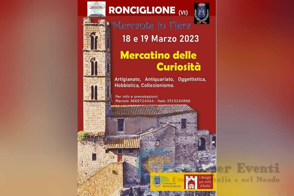 Mercatino delle Curiosità a Ronciglione