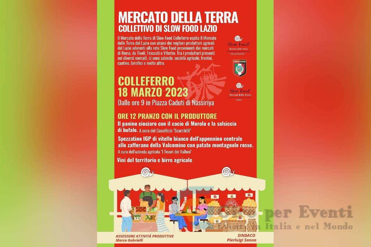 Mercato della Terra di Slow Food Colleferro