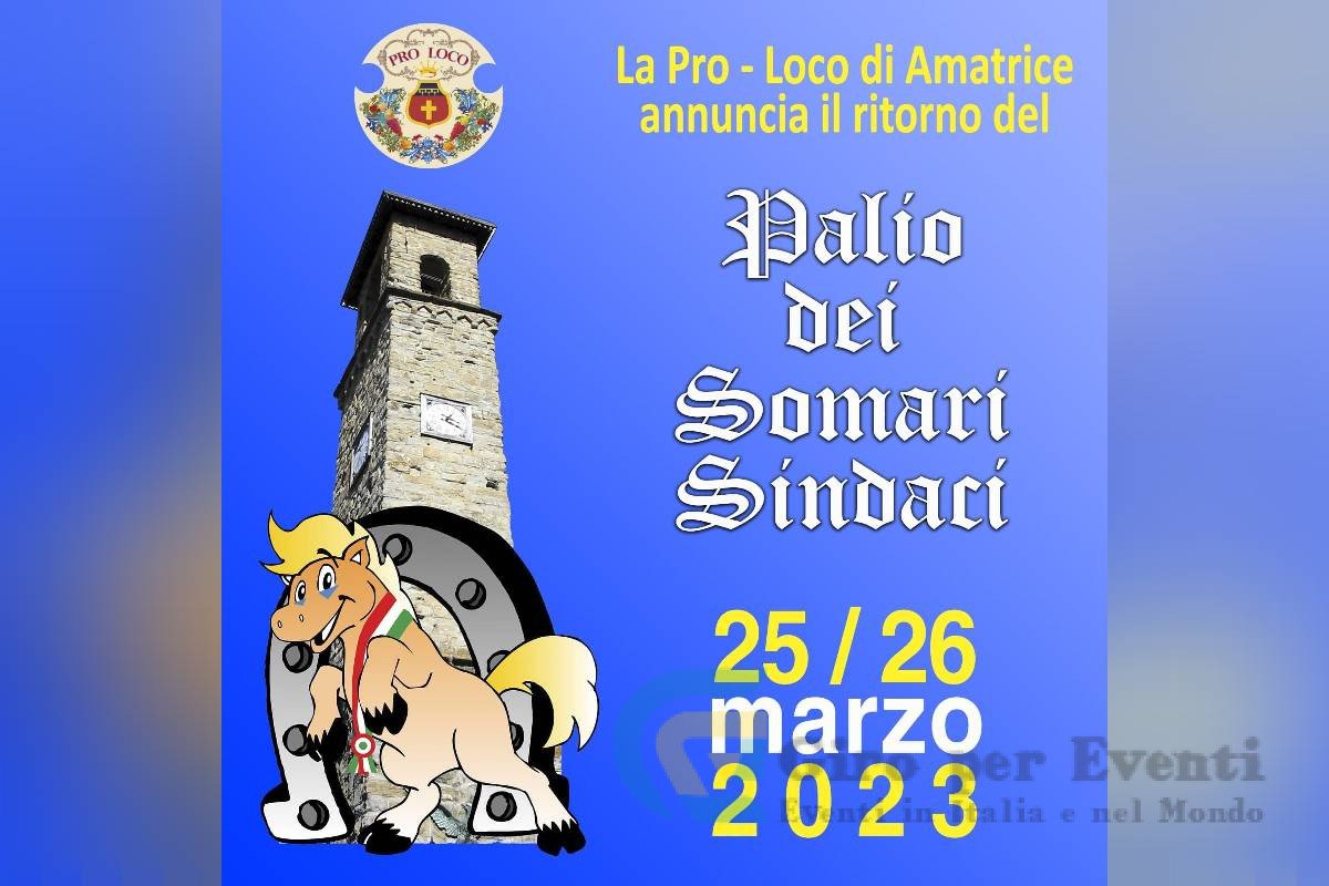 Palio dei Somari Sindaci ad Amatrice