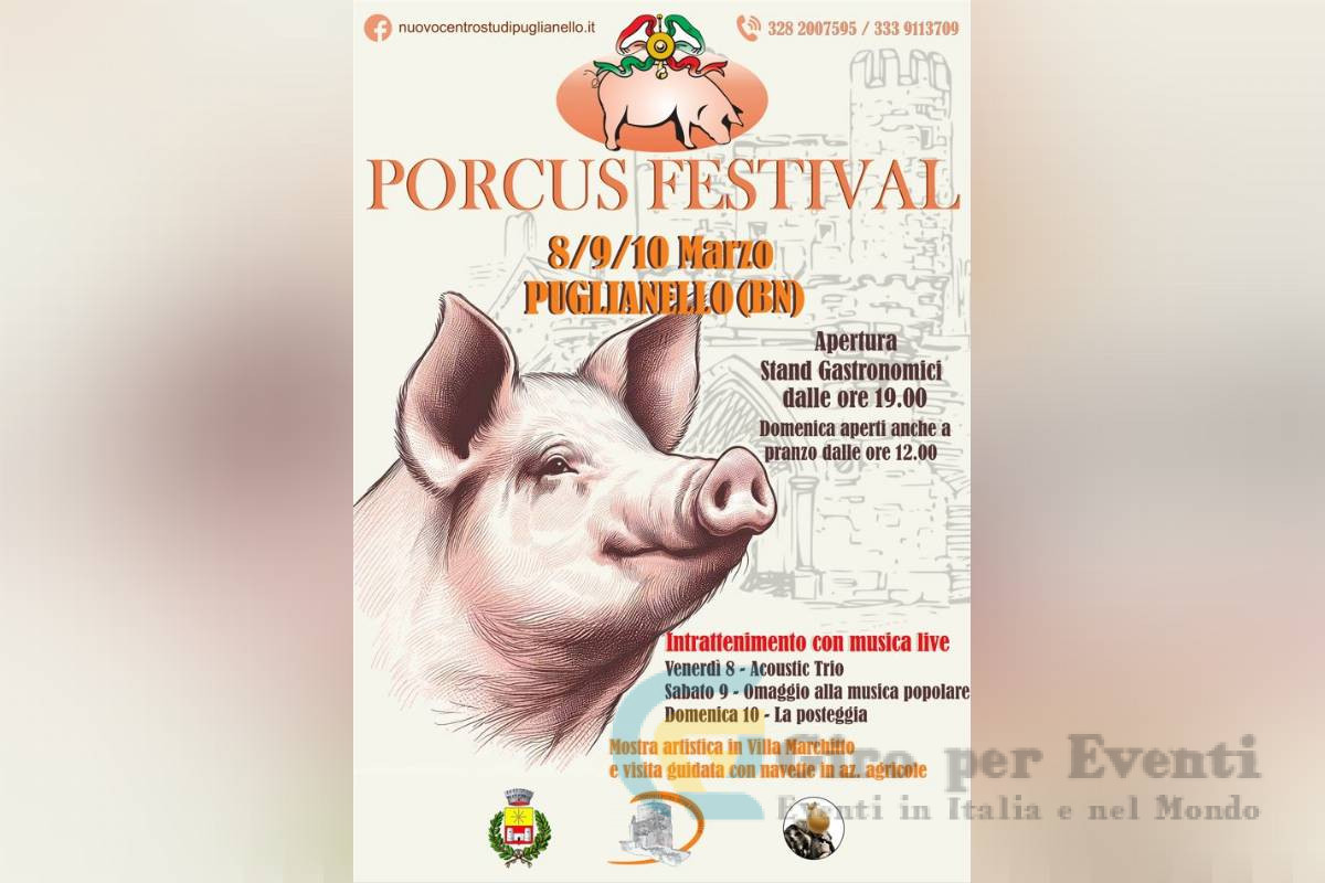 Porcus Festival a Puglianello