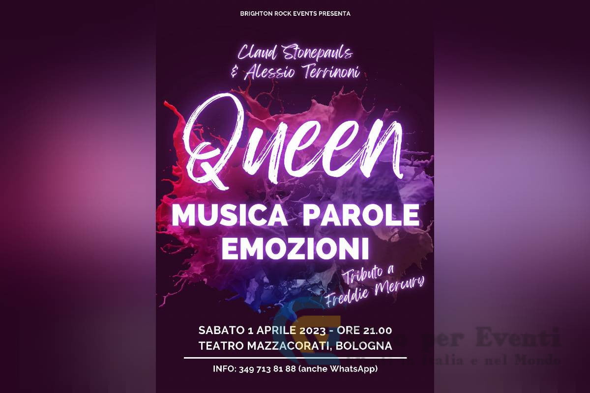 Queen - Musica Parole Emozioni a Bologna