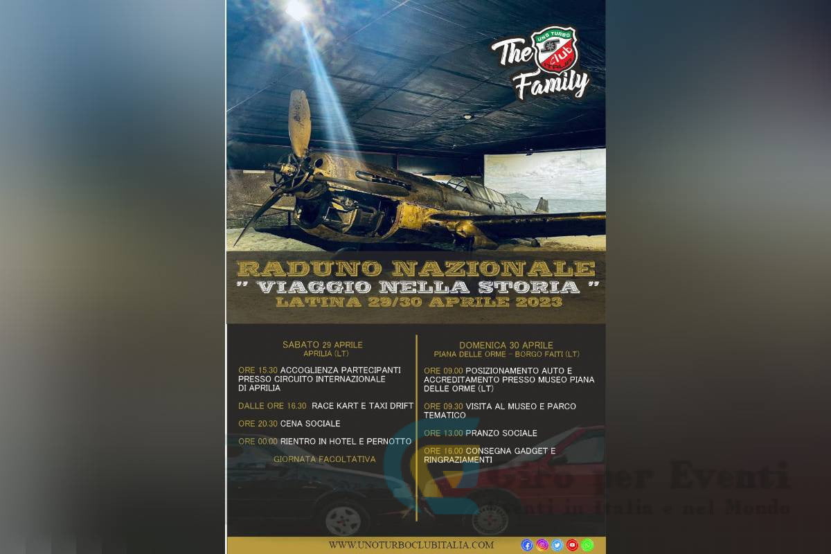 Raduno Nazionale Uno Turbo Club Italia a Latina