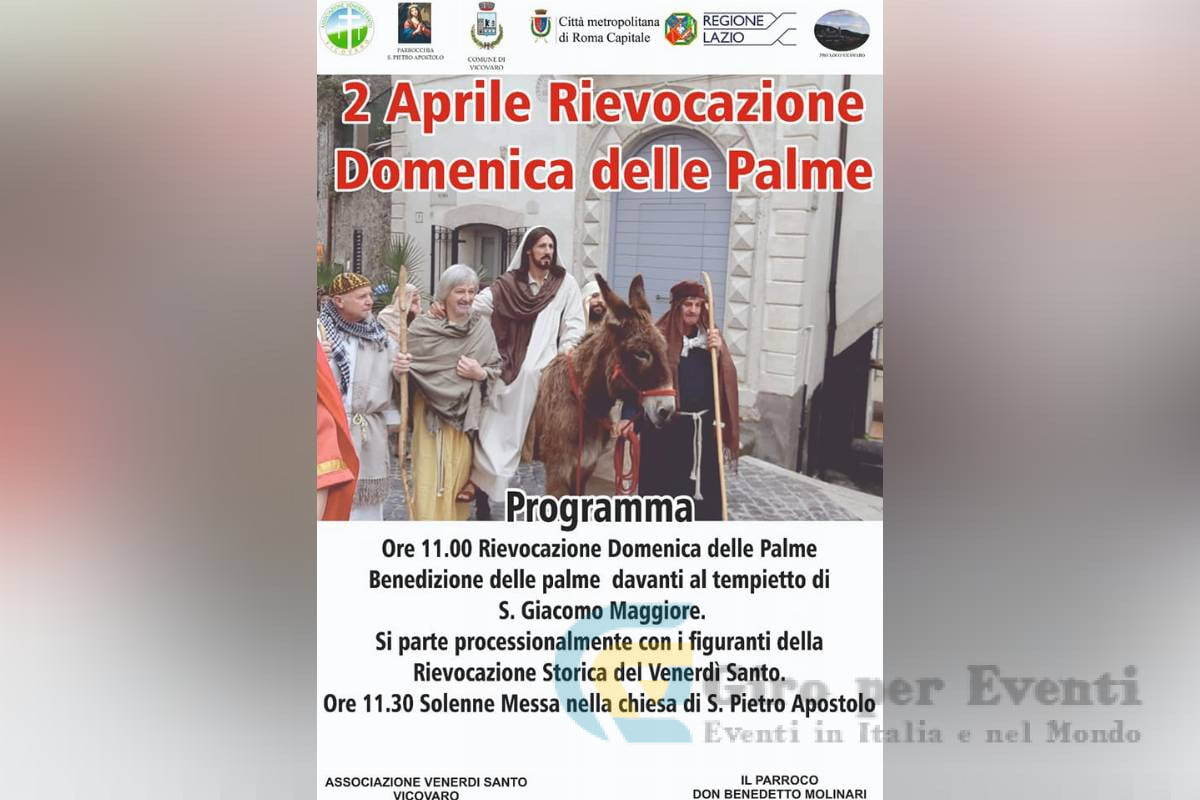 Rievocazione della Domenica delle Palme