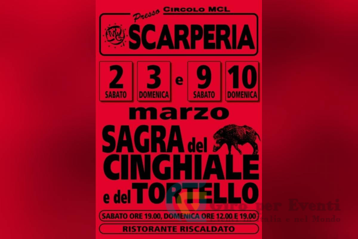 Sagra del Cinghiale e del Tortello a Scarperia