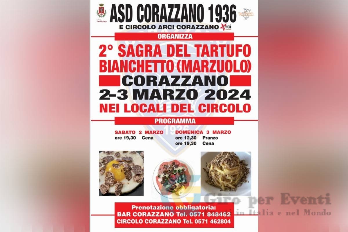 Sagra del Tartufo Marzuolo di Corazzano