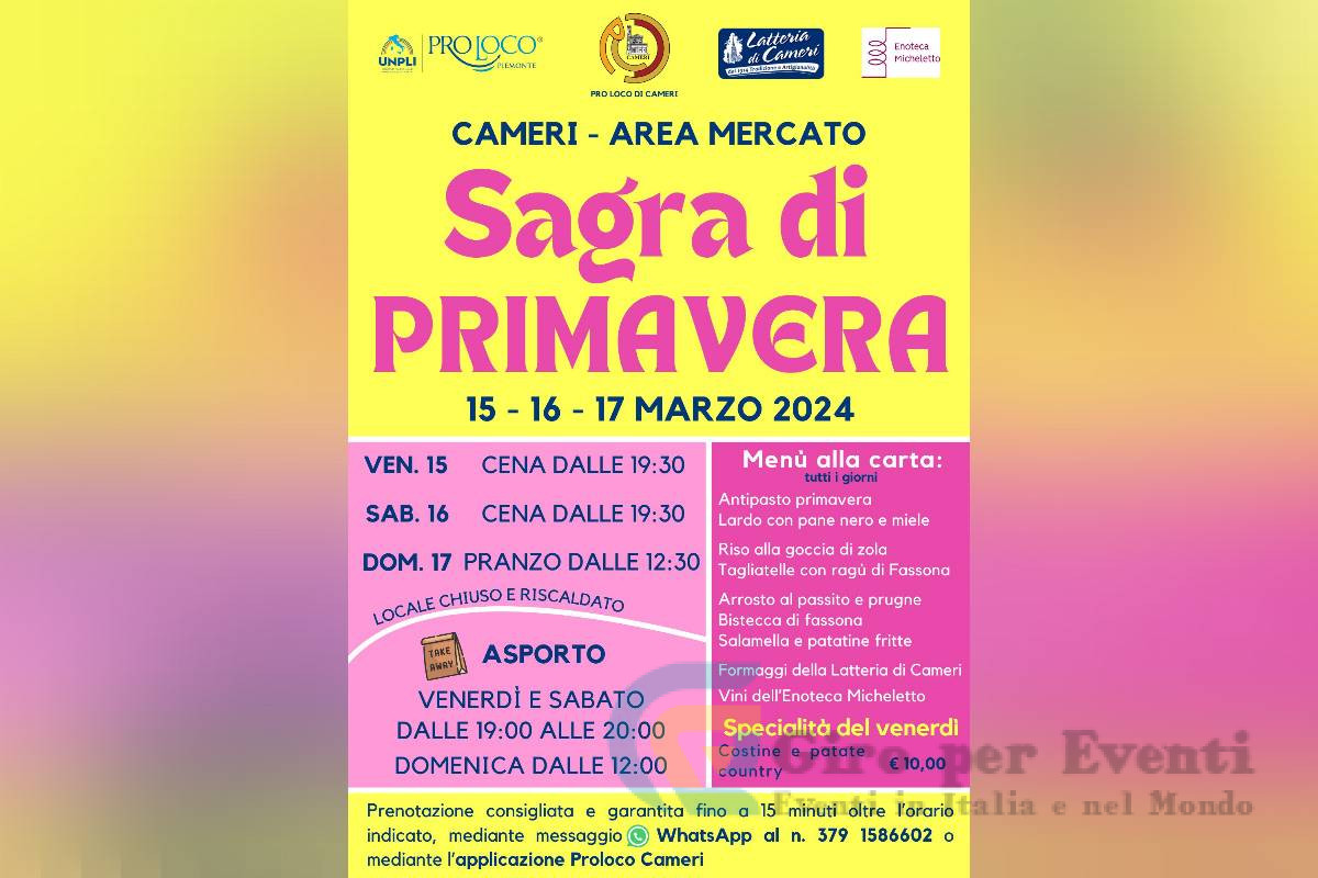 Sagra di Primavera a Cameri