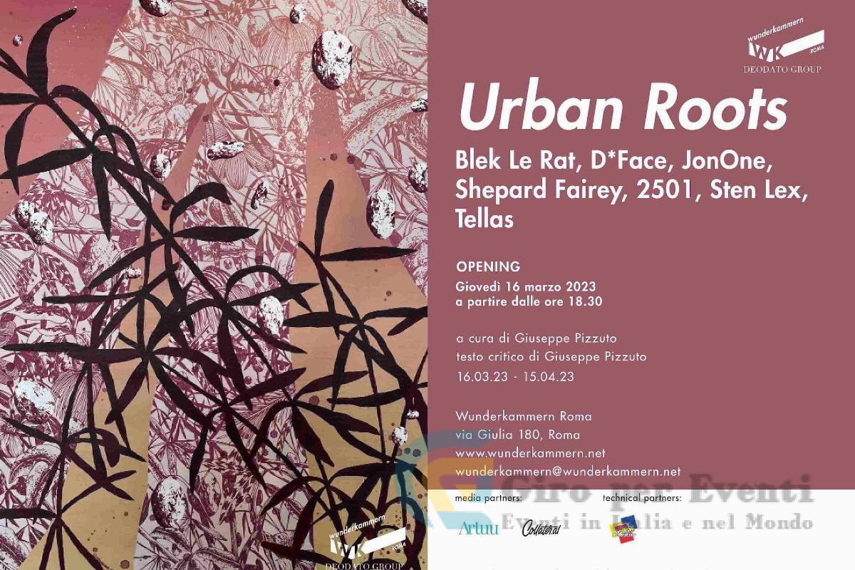 Urban Roots alla Galleria Wunderkammern di Roma