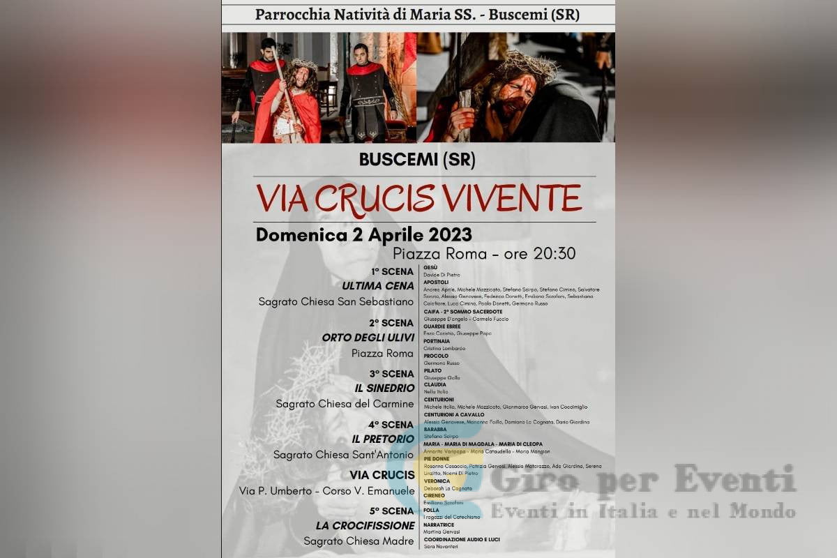 Via Crucis Vivente a Buscemi