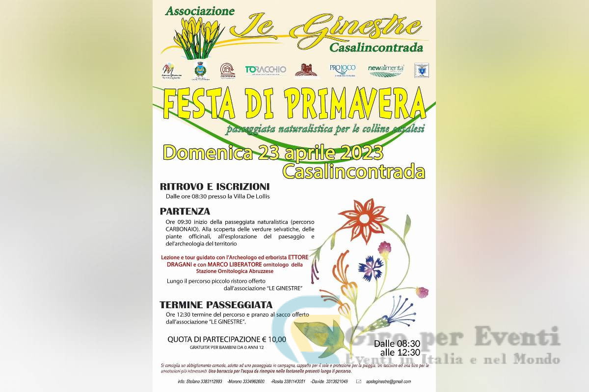 Festa di Primavera a Casalincontrada