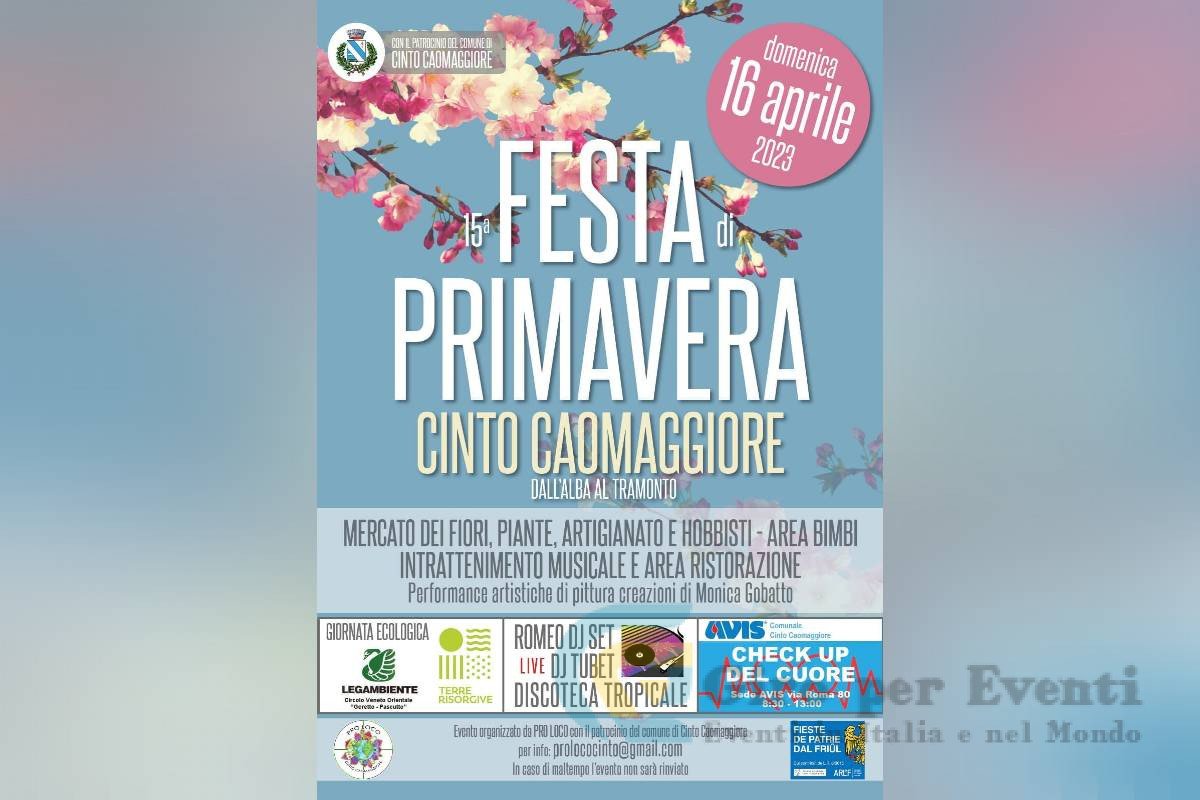 Festa di Primavera a Cinto Caomaggiore